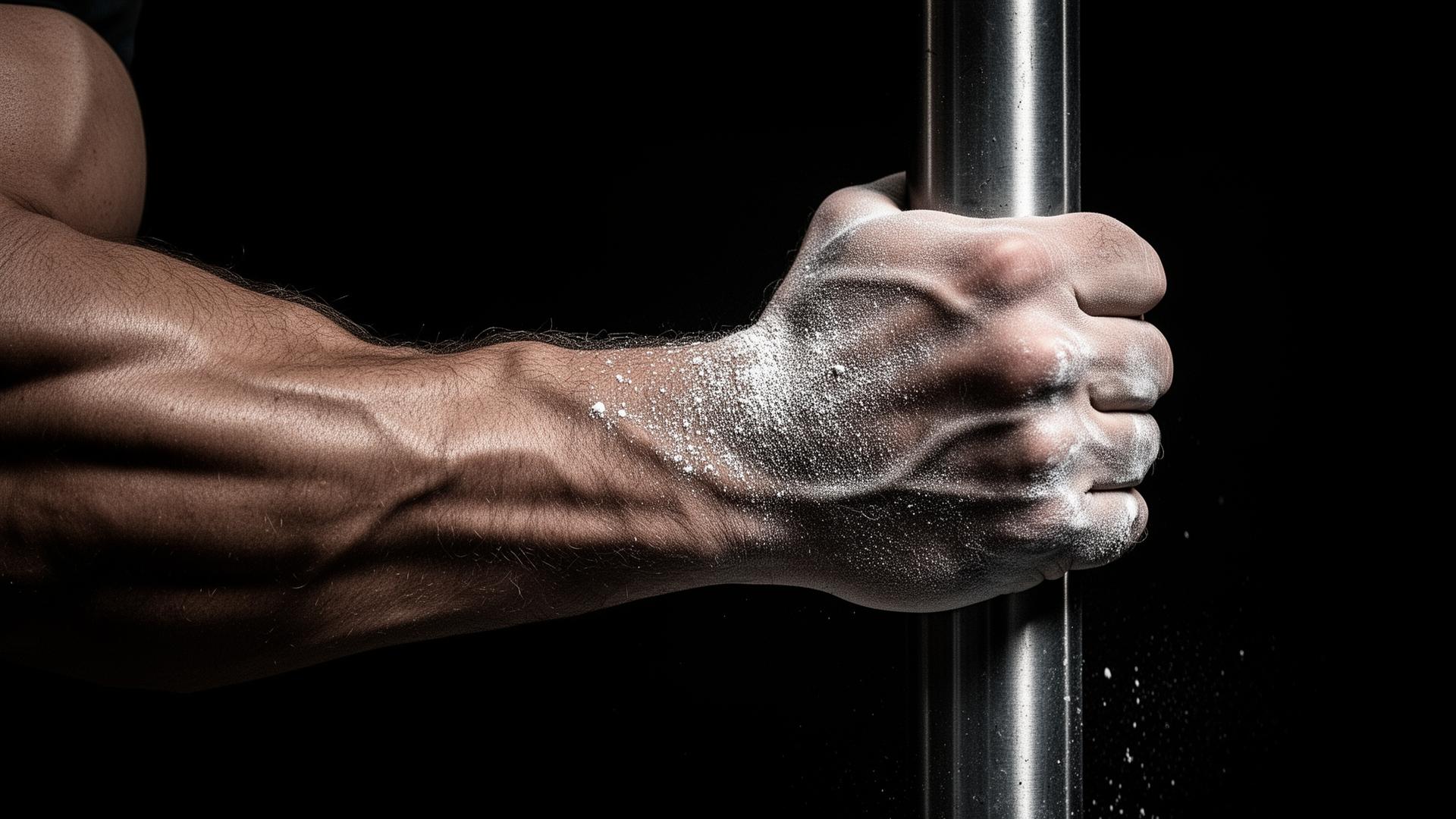 Iron Grip training session screen mockup